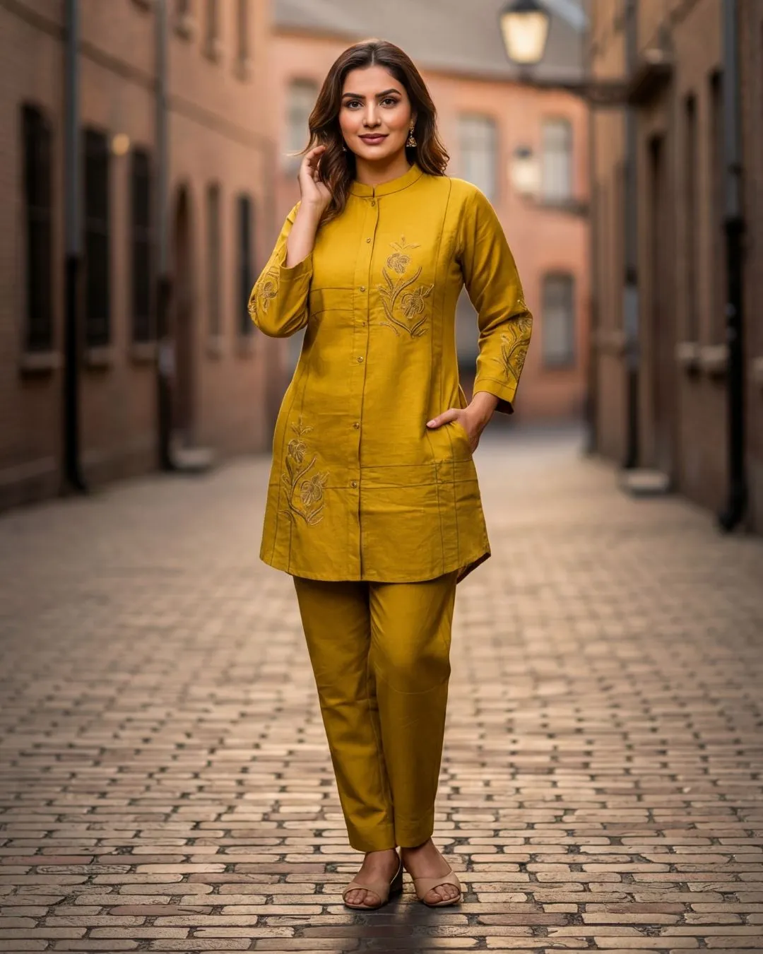Mustard Muse Co-Ord Set