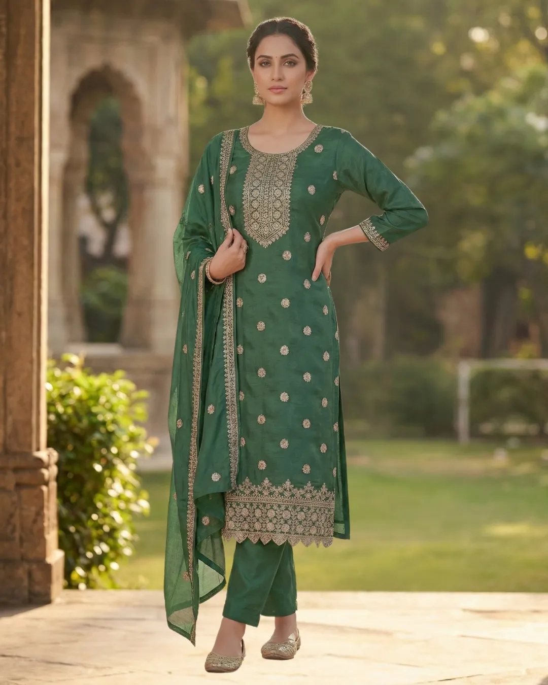 Emerald Noor Kurta Set